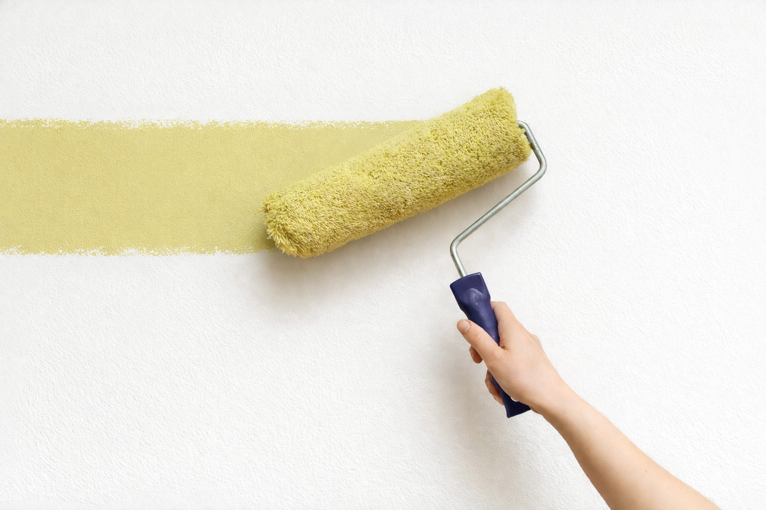 Interior painting work